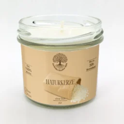 Naturkerze - ohne Zusätze, pur