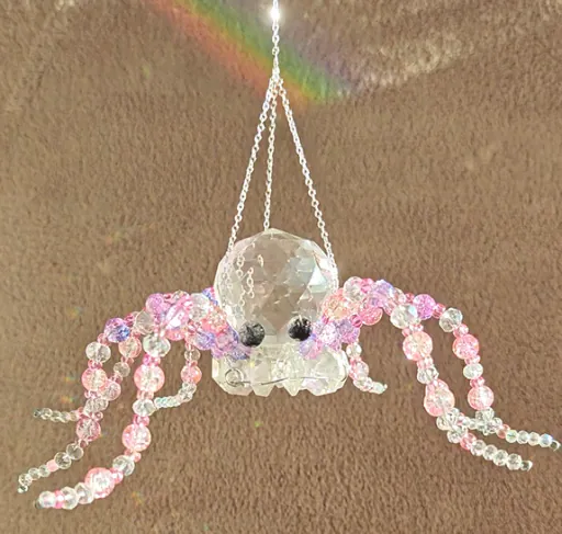 Suncatcher "Pink Oktobaby" 1 Suncatcher "Pink Oktobaby"